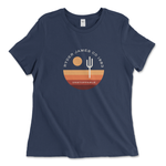 womens Cactus Sunset relaxed Tee